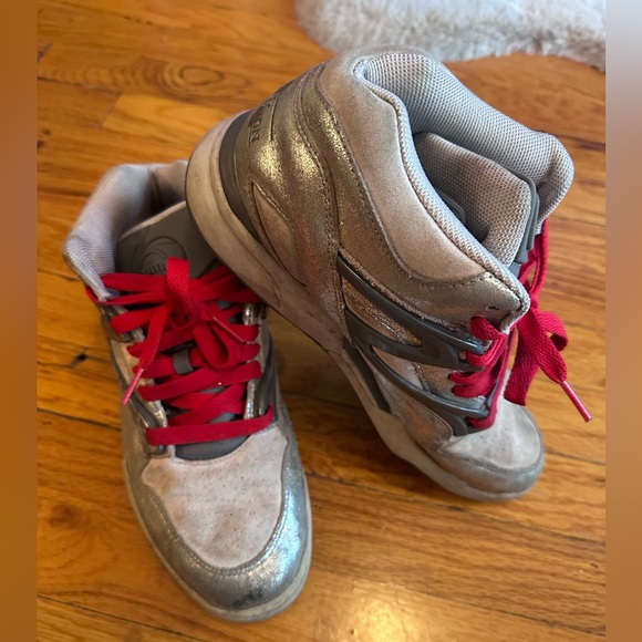 REEBOK PUMP OMNI LITE METALLIC SIZE 9 - Picture 4 of 9